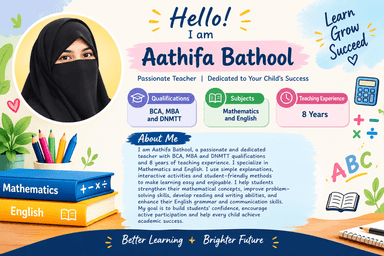 Aathifa Bathool